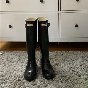 Black Hunter Rainboots size 8